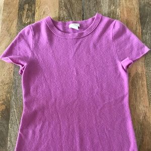 J. Crew Italian Cashmere T-Shirt